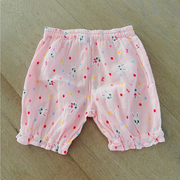 mikihouse Pleated light shorts toddler girls - Picture 2 of 5